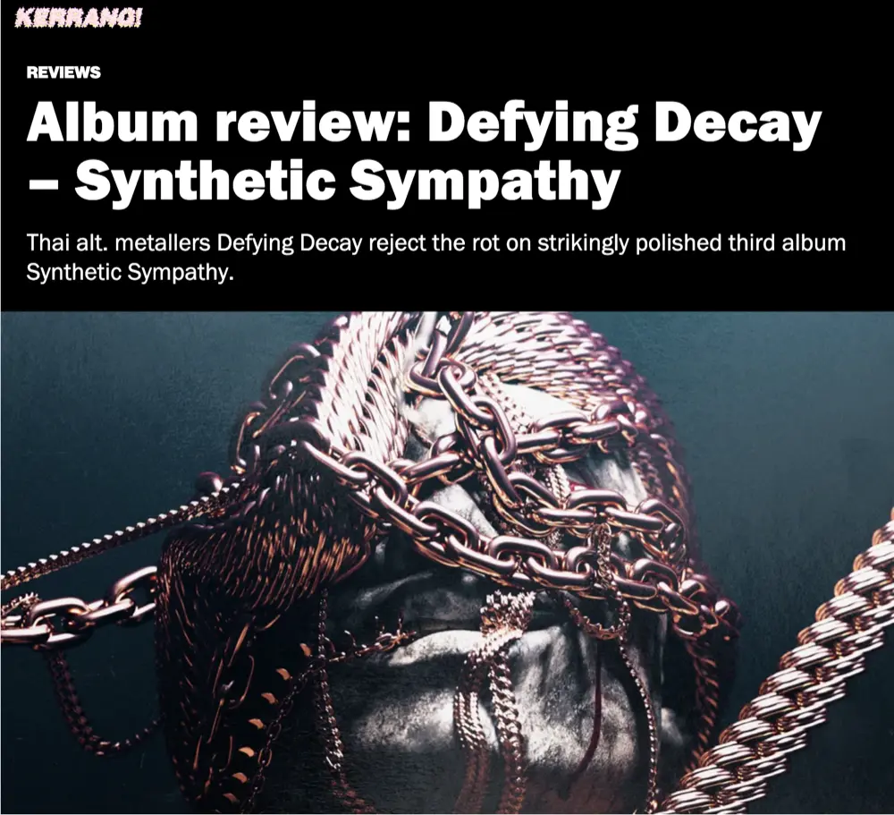 Kerrang! — Album Review · Defying Decay · 4/5